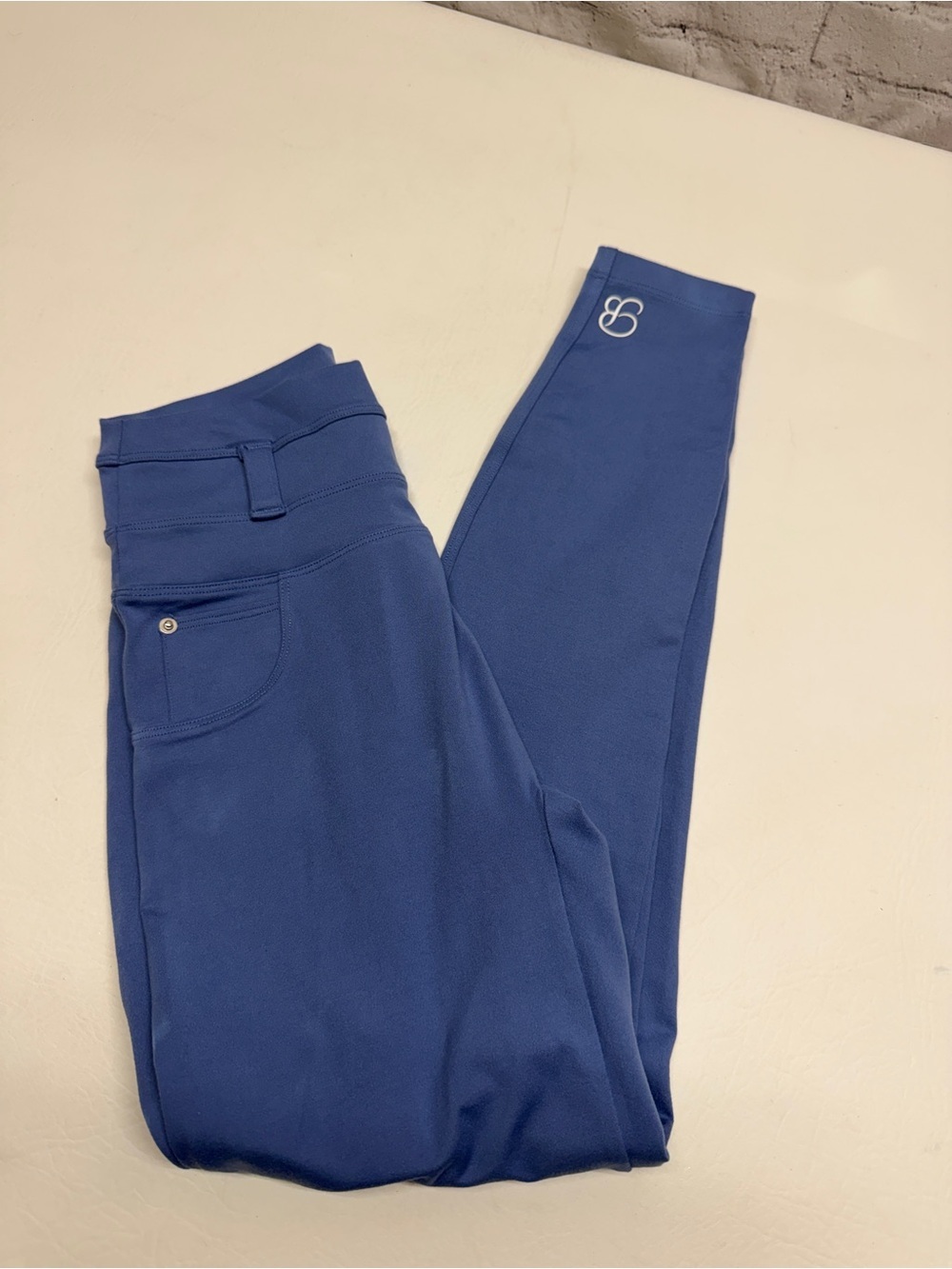 Bombshell Sportswear Royal Blue High-Waist Pocket Leggings Sz s/m